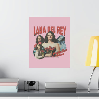 Lana Del Rey Summertime Sadness Matte Poster