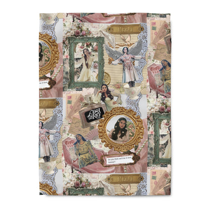 Lana Del Rey Victorian Collage Duvet Cover