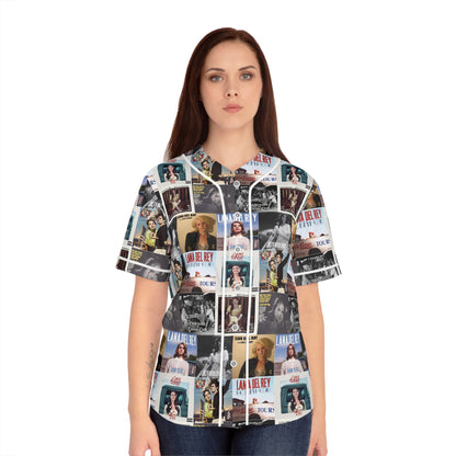 Lana Del Rey Album Cover Collage Women's Baseball Jersey