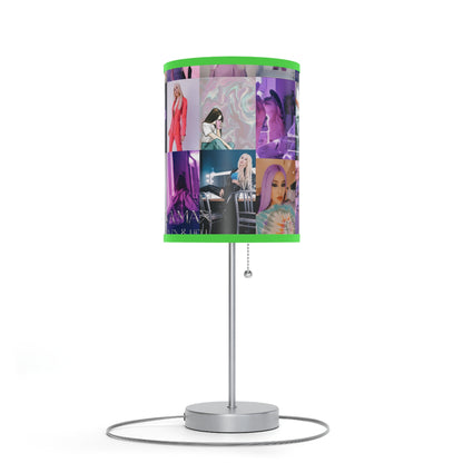 Ava Max Belladonna Photo Collage Lamp on a Stand