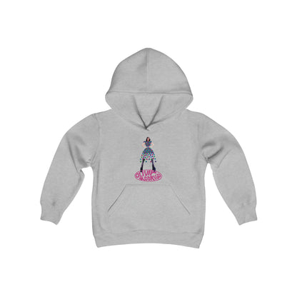 Olivia Rodrigo Hits Magazine Cover Youth Hooded Sweatshirt