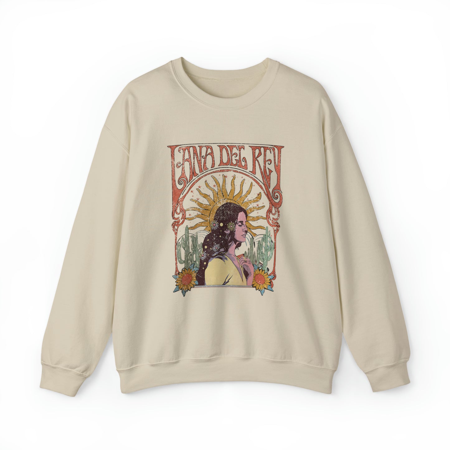 Lana Del Rey Vintage Artwork Unisex Heavy Blend Crewneck Sweatshirt