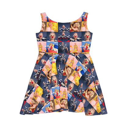 Katy Perry Smile Mosaic Women's Skater Dress