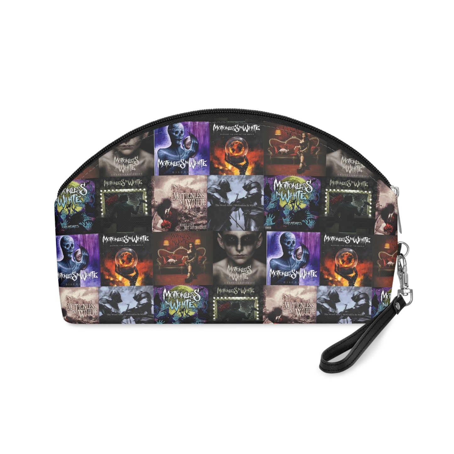 Motionless In White Album Cover Collage Makeup Bag