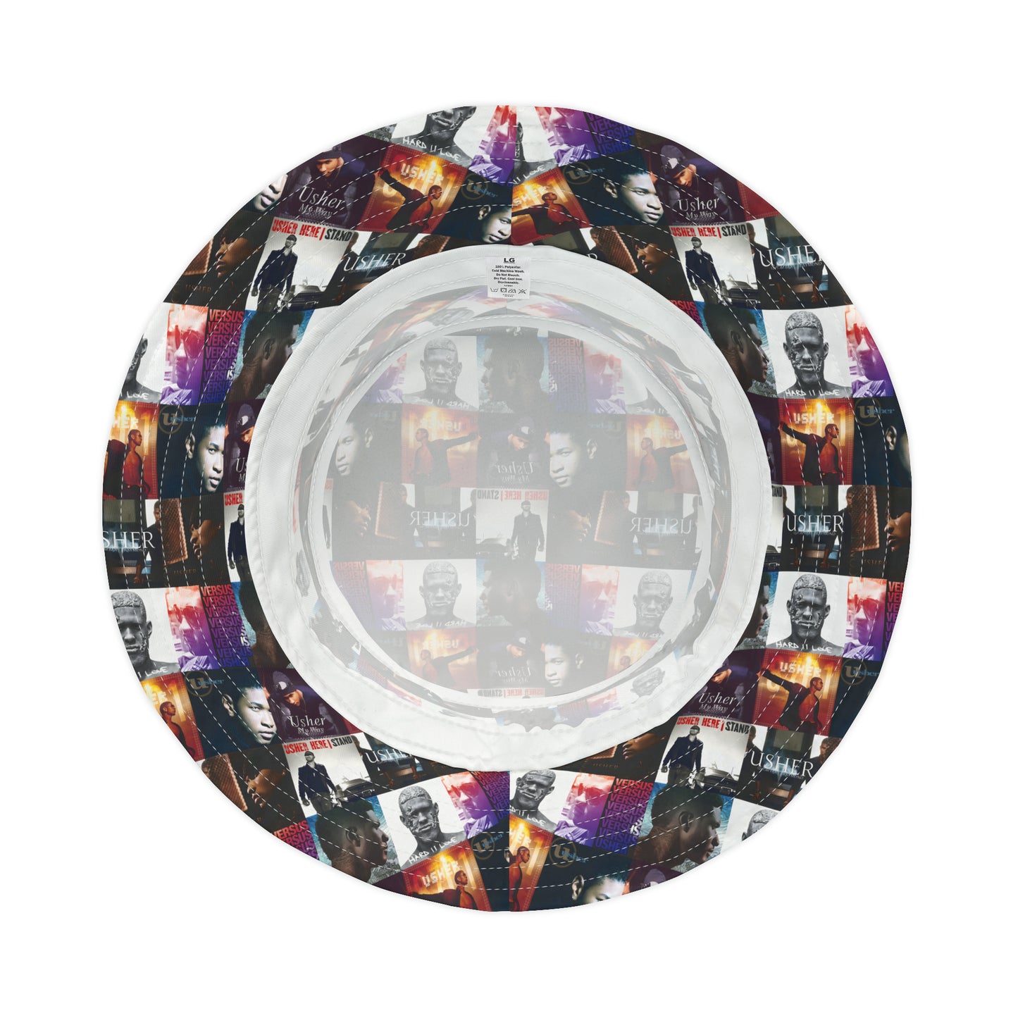 Usher Album Cover Art Mosaic Bucket Hat