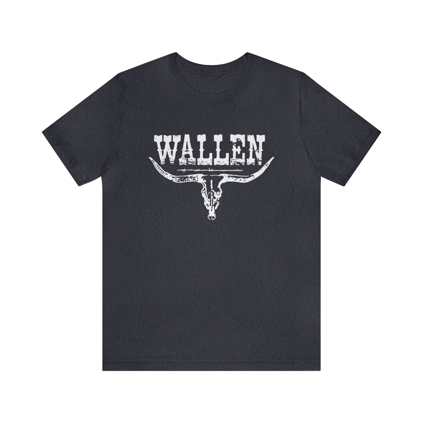 Morgan Wallen White Logo Unisex Jersey Short Sleeve Tee Shirt