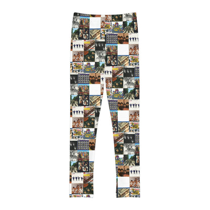 The Beatles Album Cover Collage Youth Leggings