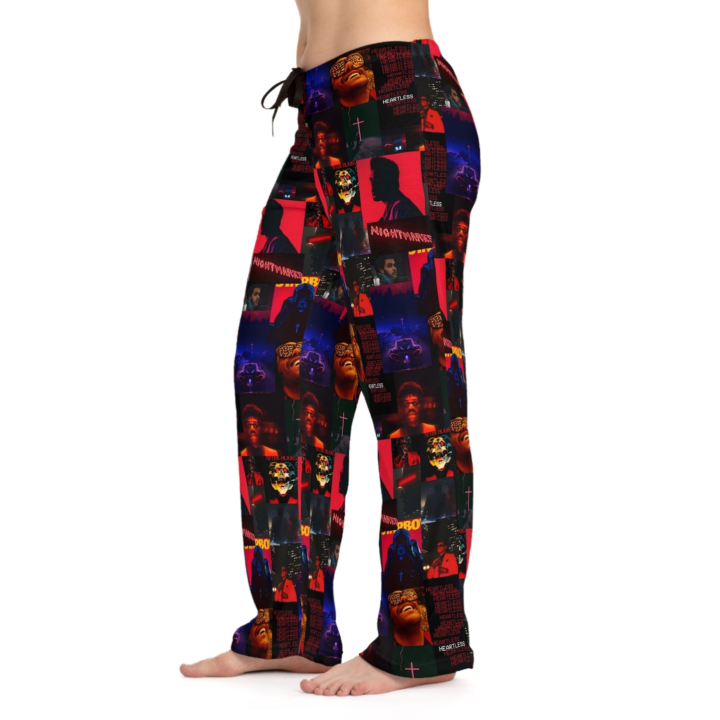 The Weeknd Heartless Nightmares Collage Women's Pajama Pants