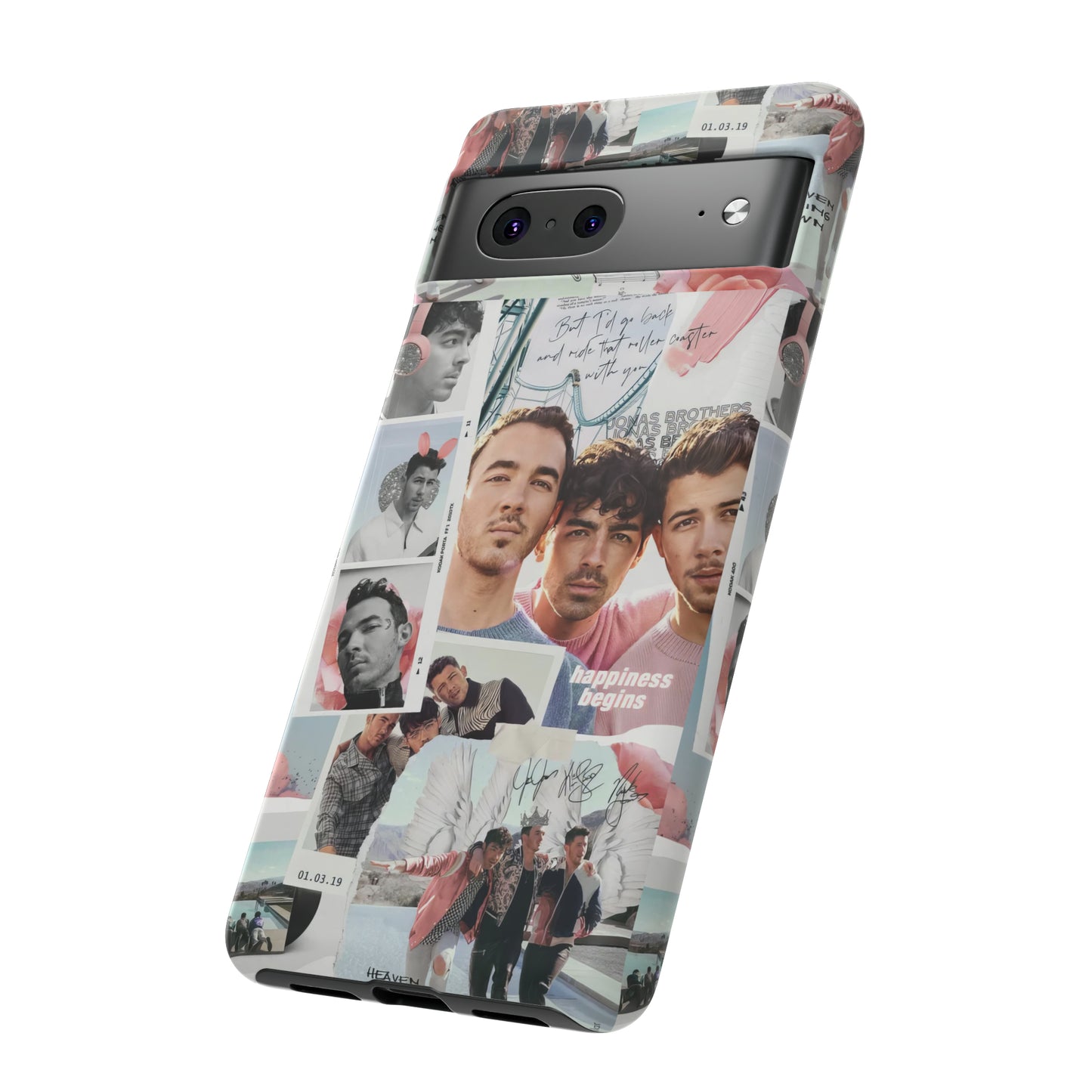 Jonas Brothers Happiness Begins Collage Tough Phone Case