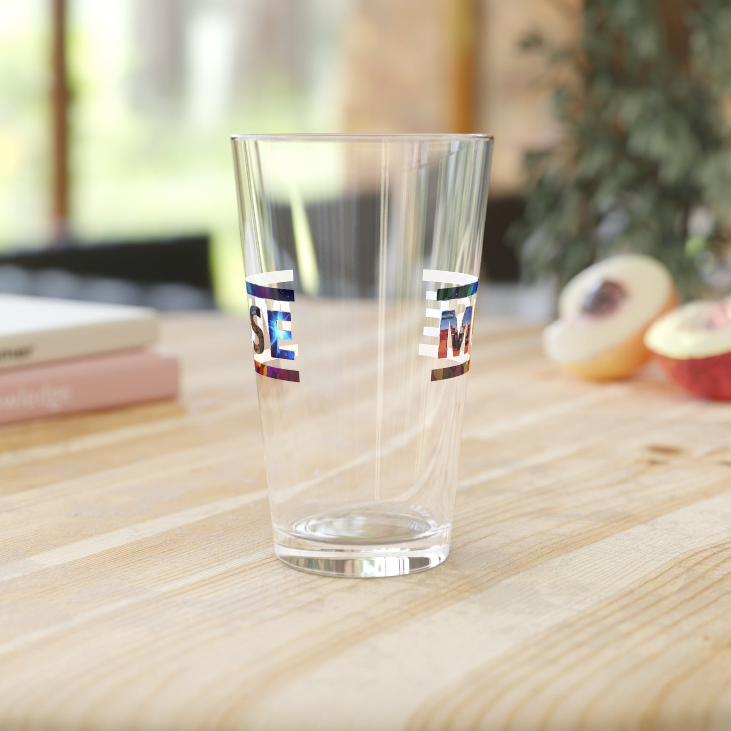 Muse Album Art Letters Pint Glass