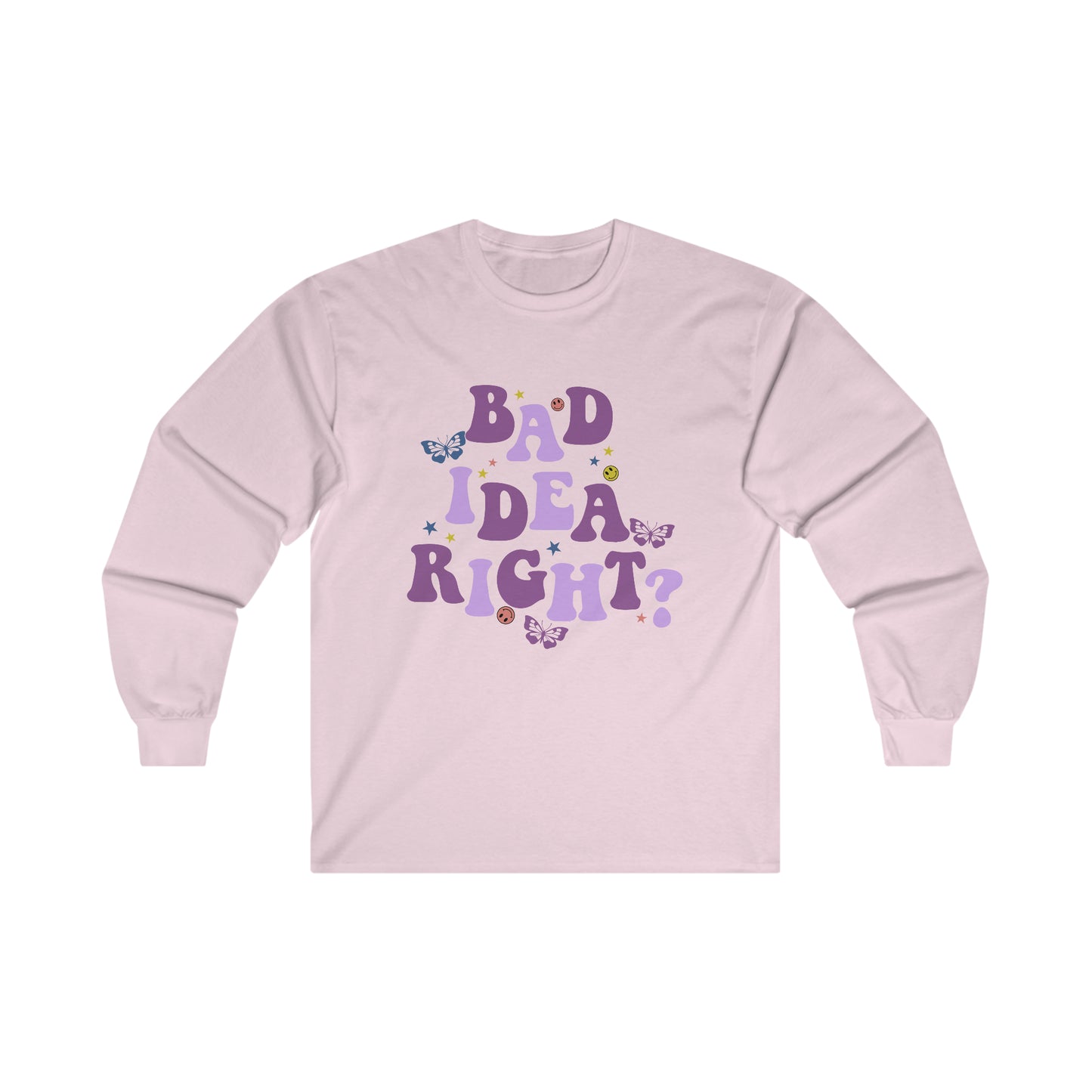 Olivia Rodrigo Bad Idea Right? Ultra Cotton Long Sleeve Tee Shirt