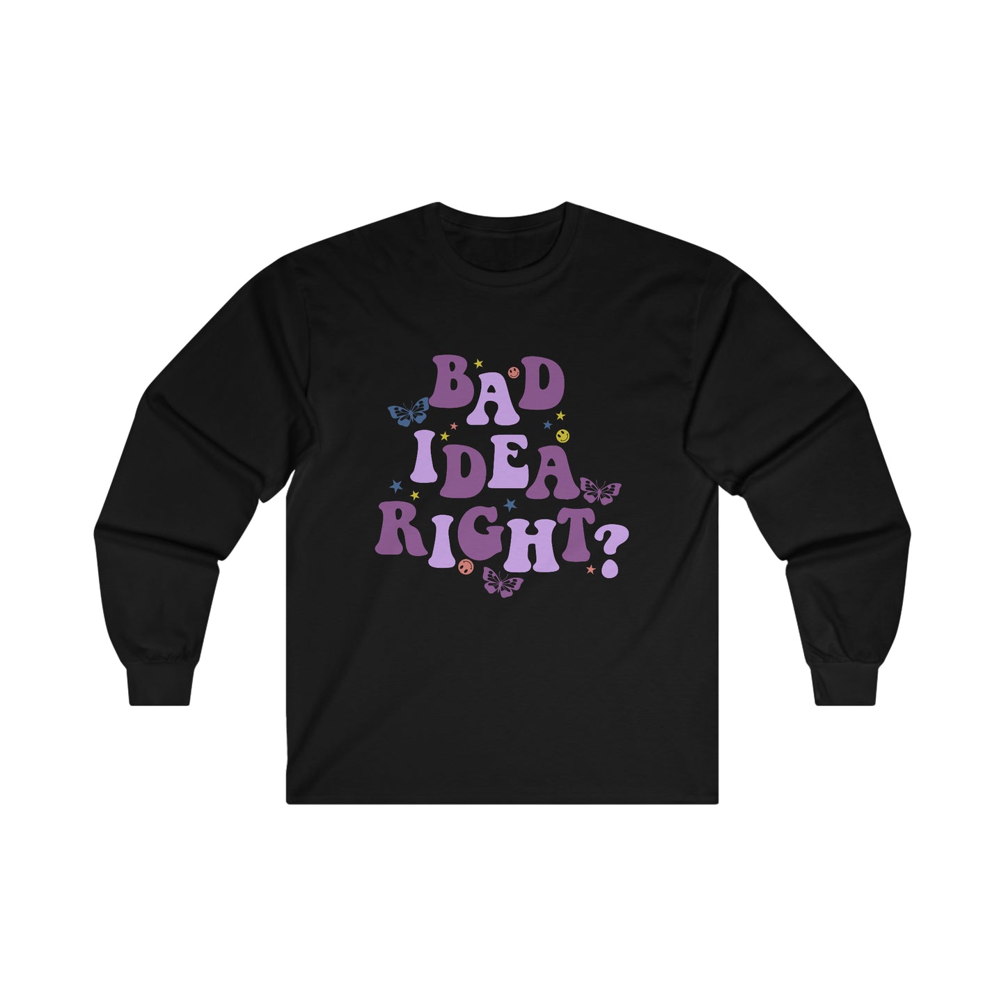 Olivia Rodrigo Bad Idea Right? Ultra Cotton Long Sleeve Tee Shirt