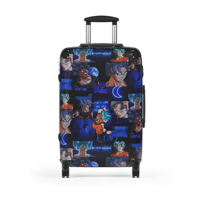 Dragon Ball Z Saiyan Moonlight Collage Suitcase