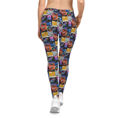 Muse Album Cover Collage Women's Casual Leggings