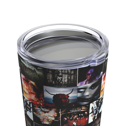 Slipknot Album Art Collage Tumbler