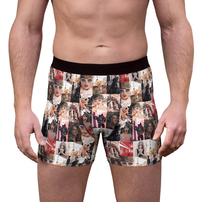Taylor Swift 1989 Blank Space Collage Men's Boxer Briefs