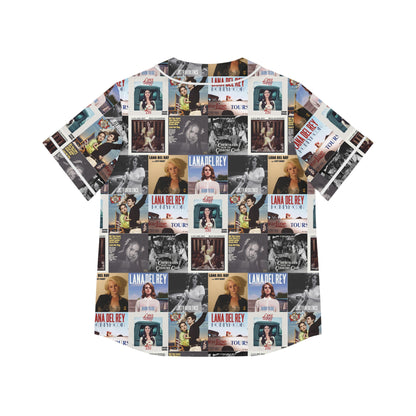 Lana Del Rey Album Cover Collage Women's Baseball Jersey