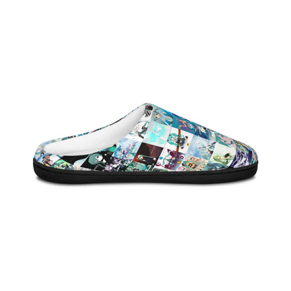 Hatsune Miku Album Cover Collage Women's Indoor Slippers