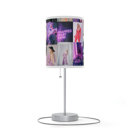 Ava Max Belladonna Photo Collage Lamp on a Stand