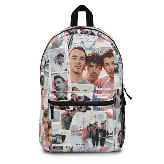 Jonas Brothers Happiness Begins Collage Backpack
