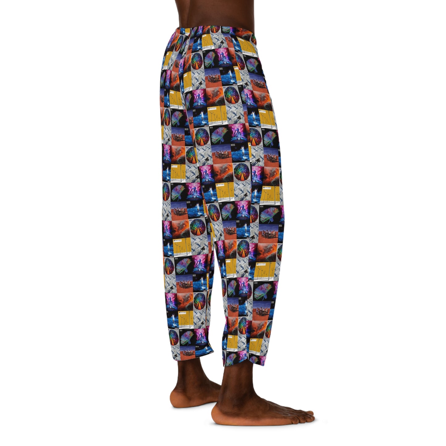 Muse Album Cover Collage Men's Pajama Pants