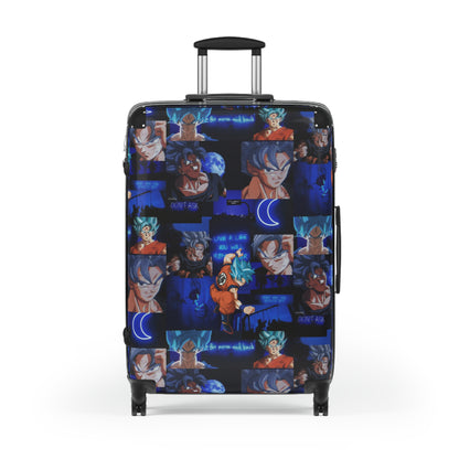 Dragon Ball Z Saiyan Moonlight Collage Suitcase