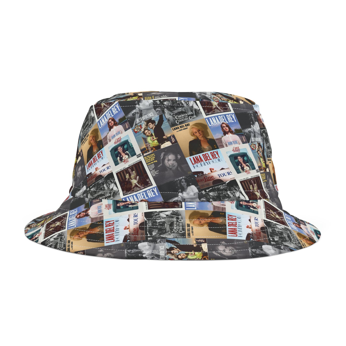 Lana Del Rey Album Cover Collage Bucket Hat