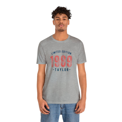 Taylor Swift 1989 Limited Edition Unisex Jersey Short Sleeve Tee Shirt