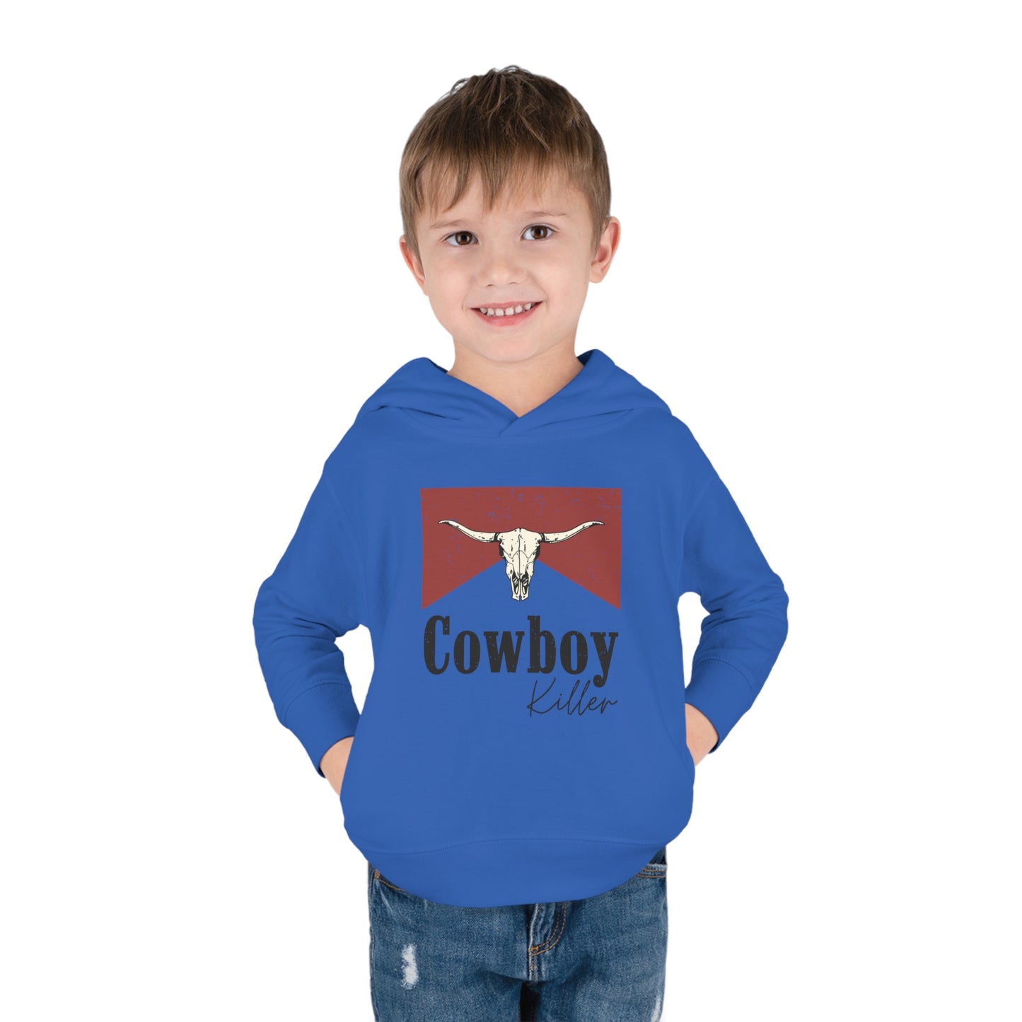 Morgan Wallen Cowboy Killer Toddler Pullover Fleece Hoodie