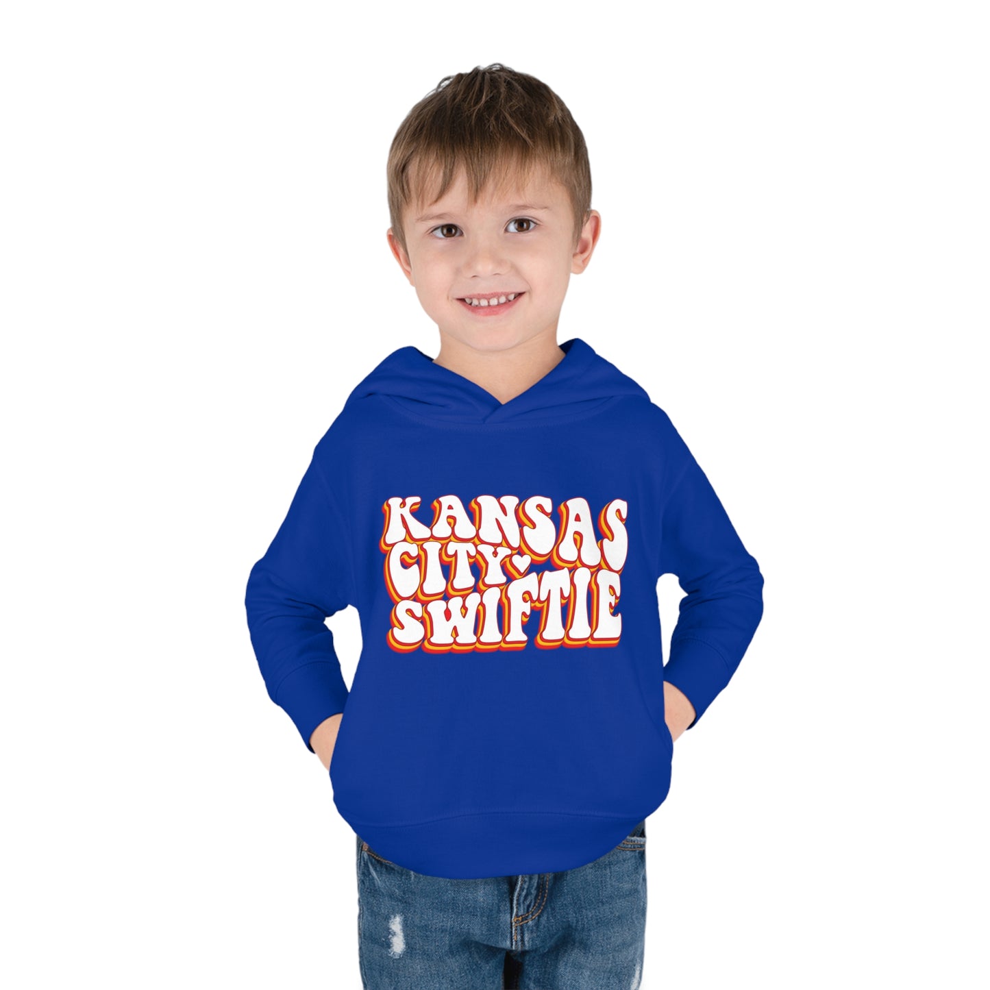 Taylor Swift Kansas City Swiftie Toddler Pullover Fleece Hoodie