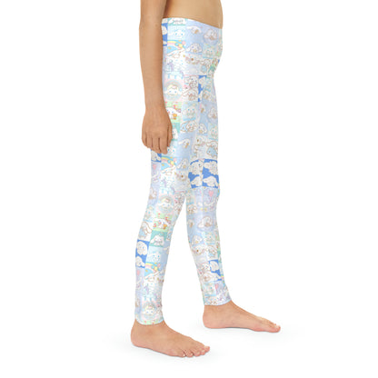 Cinnamoroll Cartoon Collage Youth Full-Length Leggings