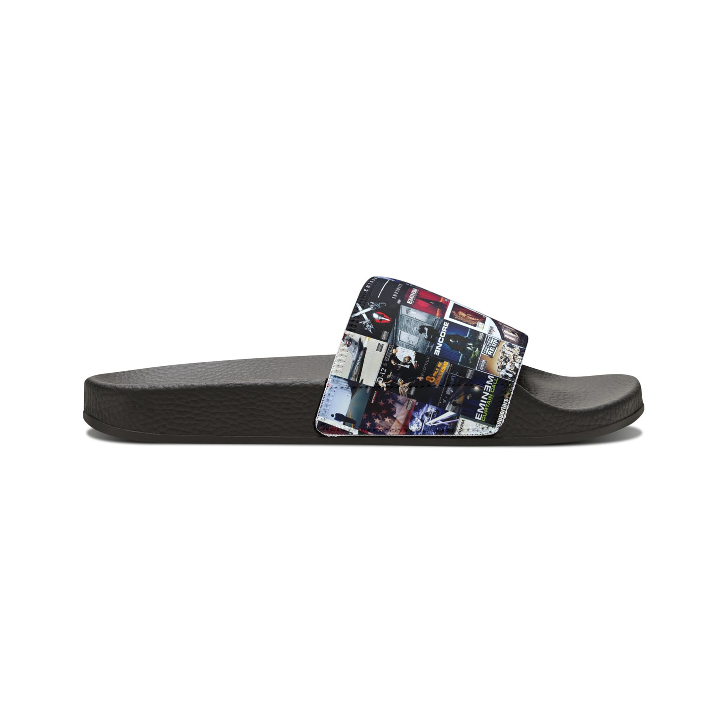 Eminem Album Art Cover Collage Men's Slide Sandals