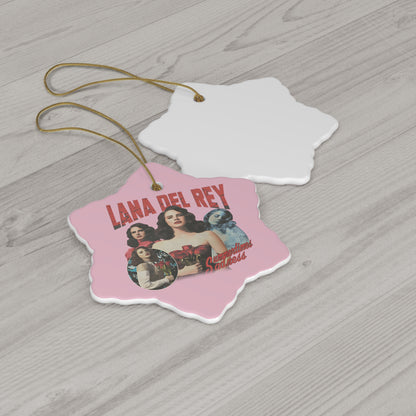 Lana Del Rey Summertime Sadness Ceramic Ornament