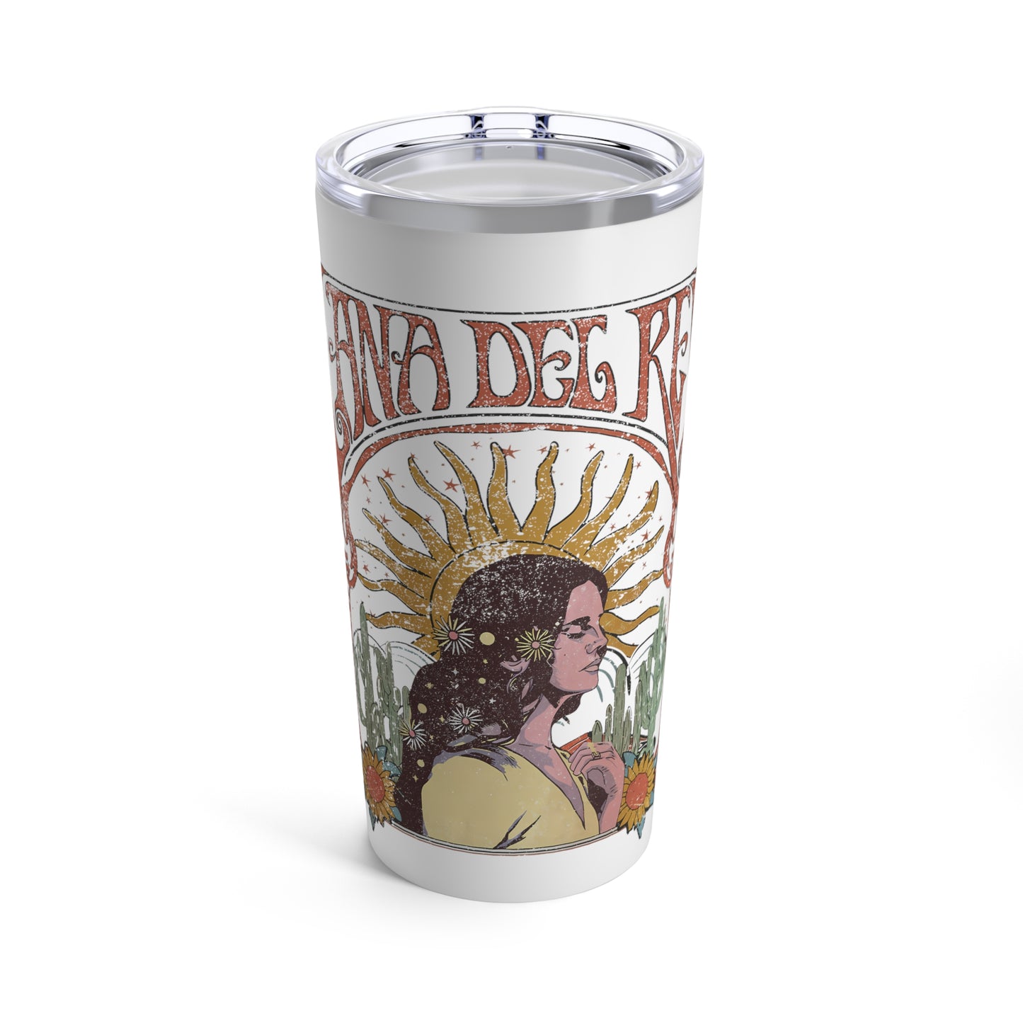 Lana Del Rey Vintage Artwork Tumbler 20oz