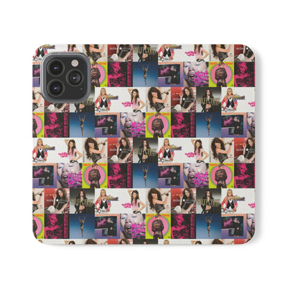 Miley Cyrus Album Cover Collage Phone Flip Case