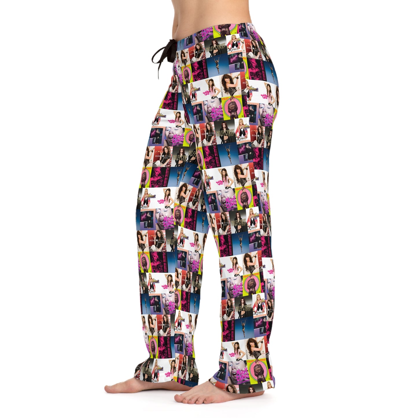 Miley Cyrus Album Cover Collage Women's Pajama Pants