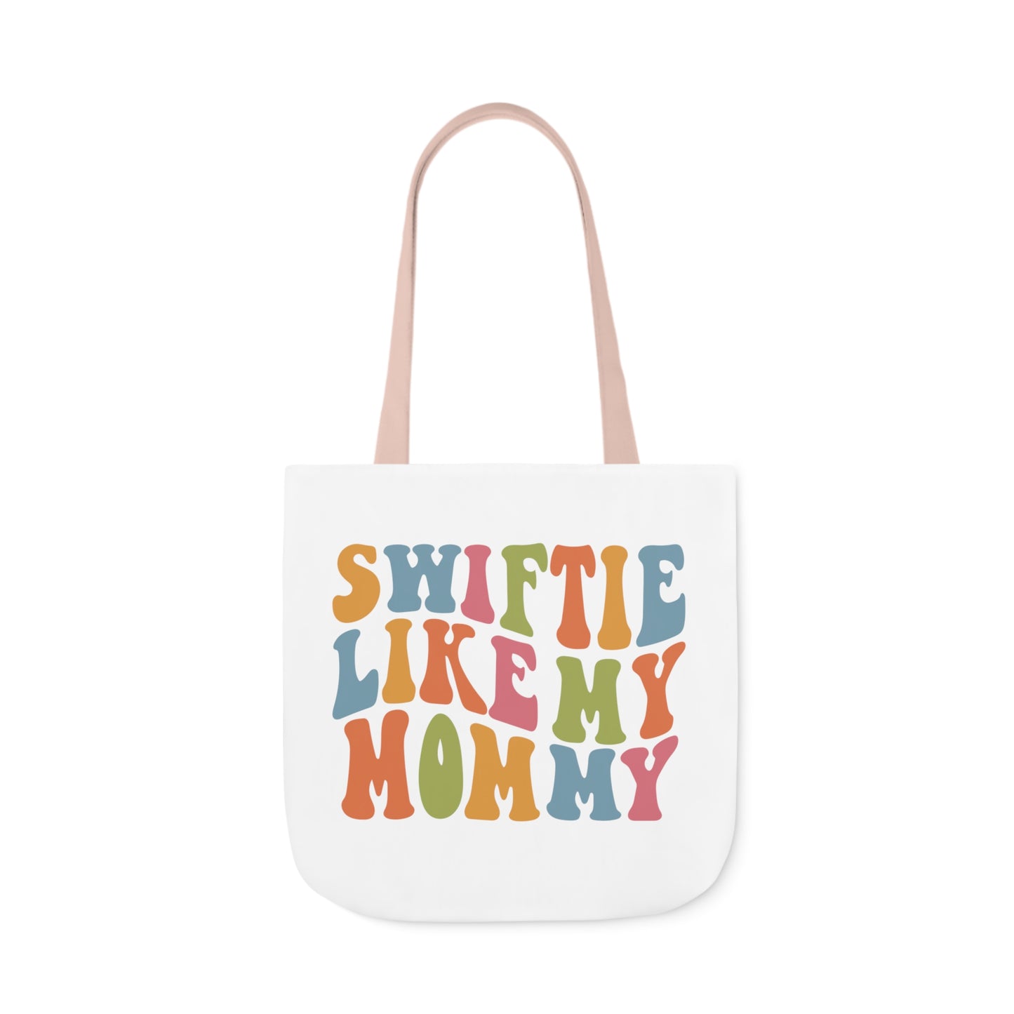 Taylor Swift Swiftie Like My Mommy Polyester Canvas Tote Bag