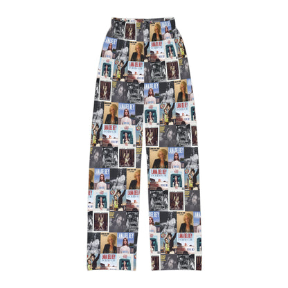 Lana Del Rey Album Cover Collage Kids Pajama Pants