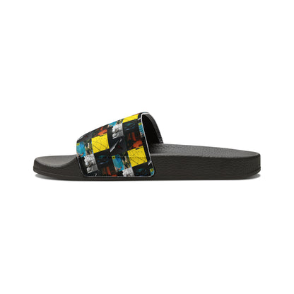 Post Malone Album Art Collage Men's Slide Sandals