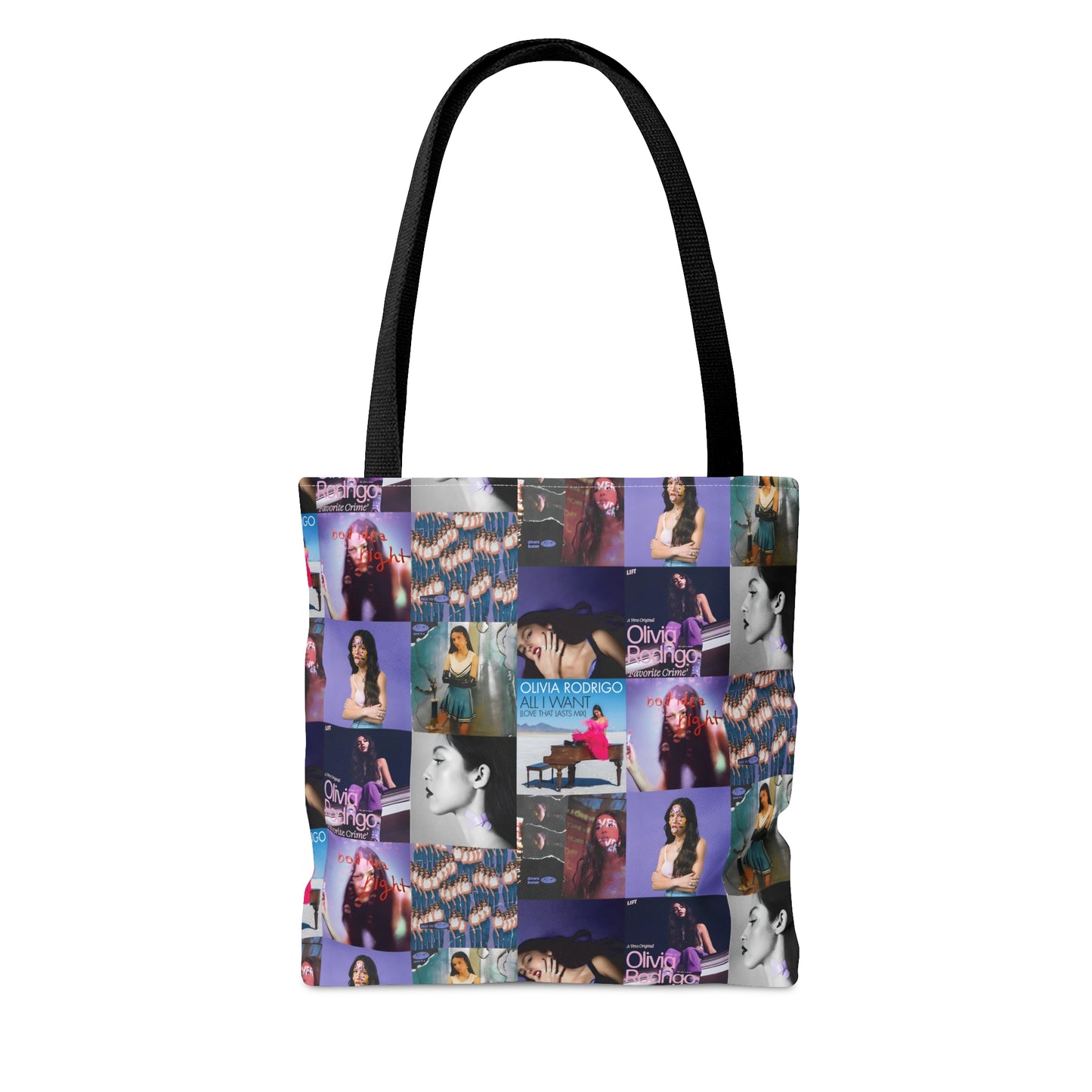 Olivia Rodrigo Album Cover Art Collage Tote Bag