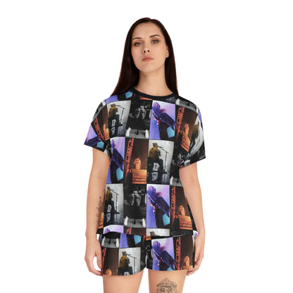 Post Malone On Tour Collage Women's Short Pajama Set