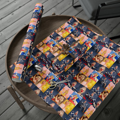 Katy Perry Smile Mosaic Gift Wrapping Paper