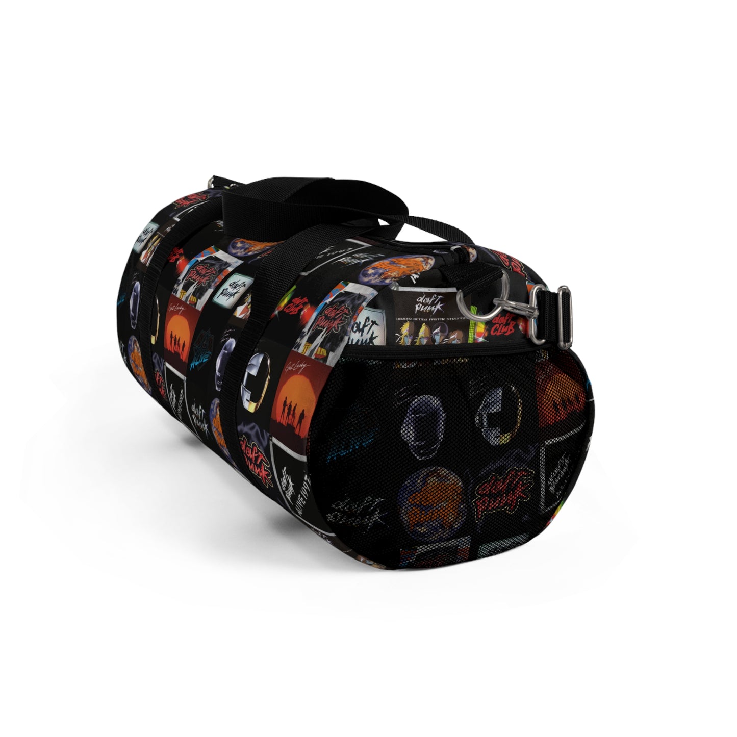 Daft Punk Album Cover Art Collage Duffel Bag