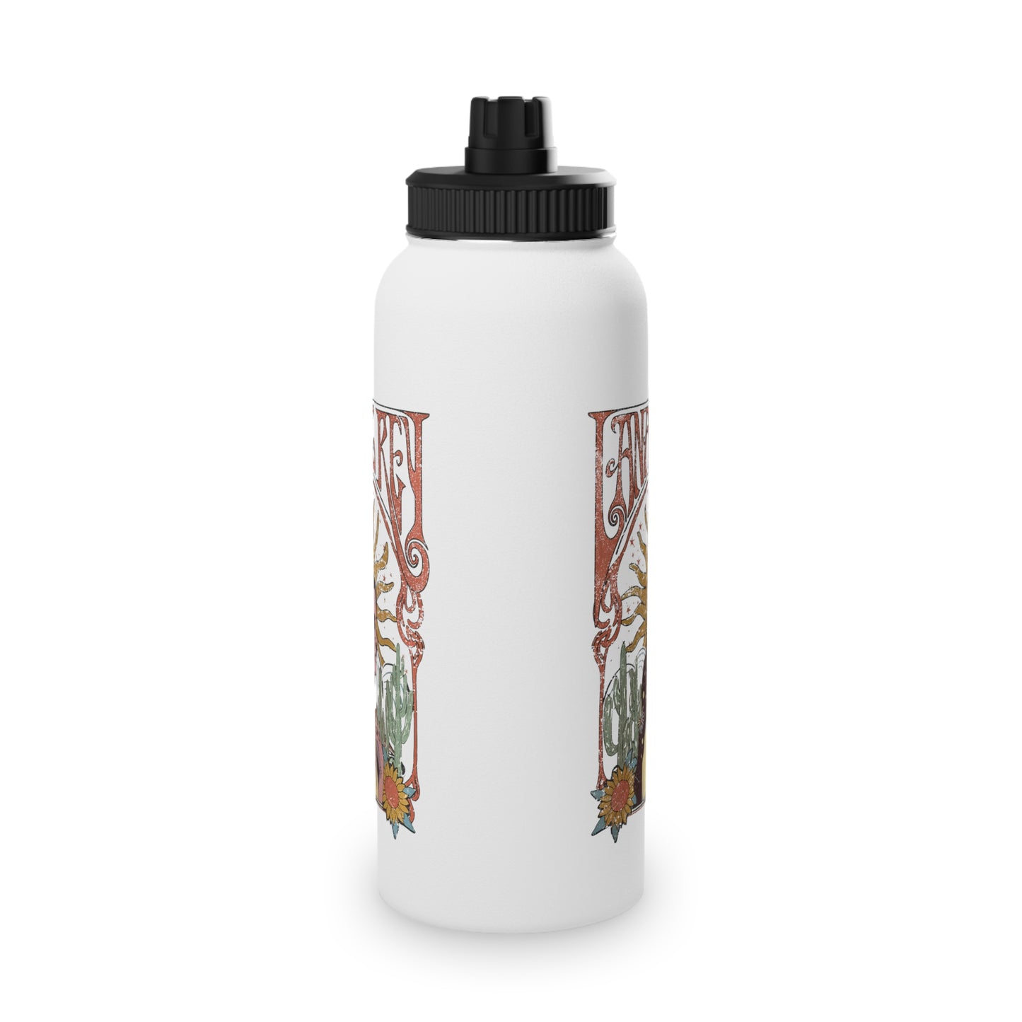 Lana Del Rey Vintage Artwork Stainless Steel Sports Lid Water Bottle