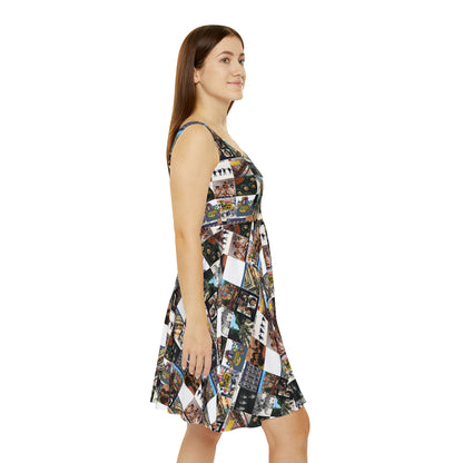 The Beatles Album Cover Collage Women's Skater Dress