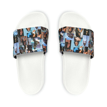 Madison Beer Mind In The Clouds Collage Women's Slide Sandals