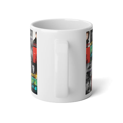 Justin Bieber Album Cover Collage Jumbo Mug