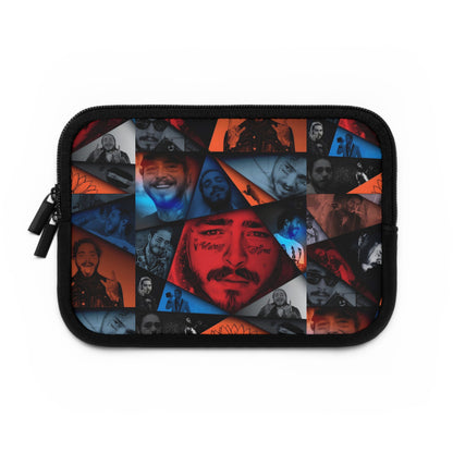 Post Malone Crystal Portaits Collage Laptop Sleeve