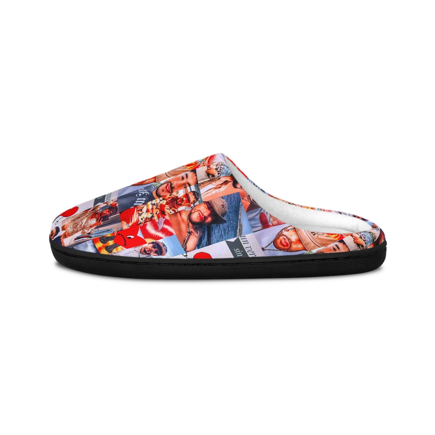 Bad Bunny Un Verano Sin Ti Photo Collage Women's Indoor Slippers