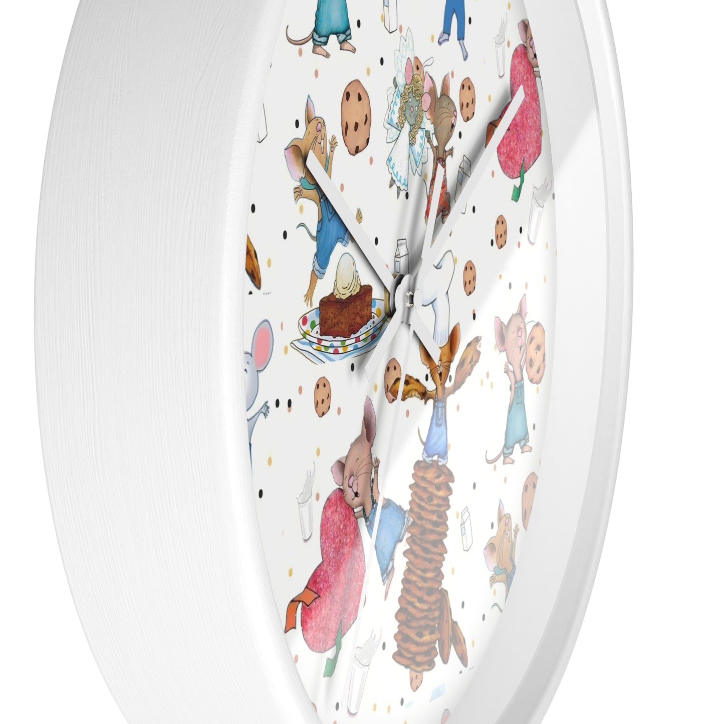 If You Give A Mouse A Cookie Collage Wall Clock